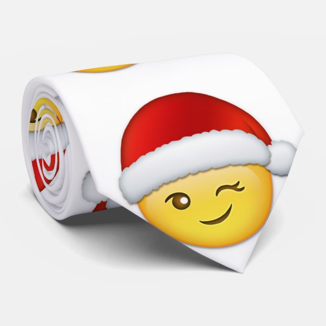 "WINKING SANTA** TIE SLIPS (Rullad)