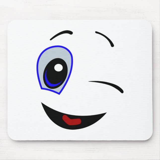 WINKING SMILEY FACE MUSMATTA (Framsidan)