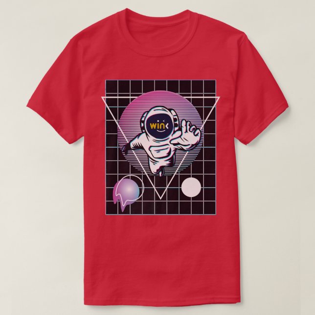 WiNkLink Astronaut T Shirt (Design framsida)