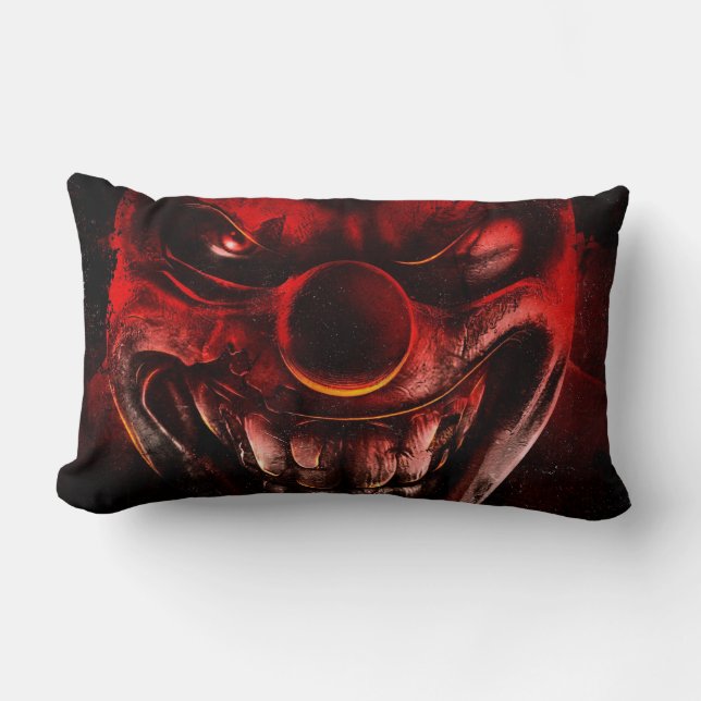 Winky the one Eyed Evil Clown Lumbarkudde (Framsida)
