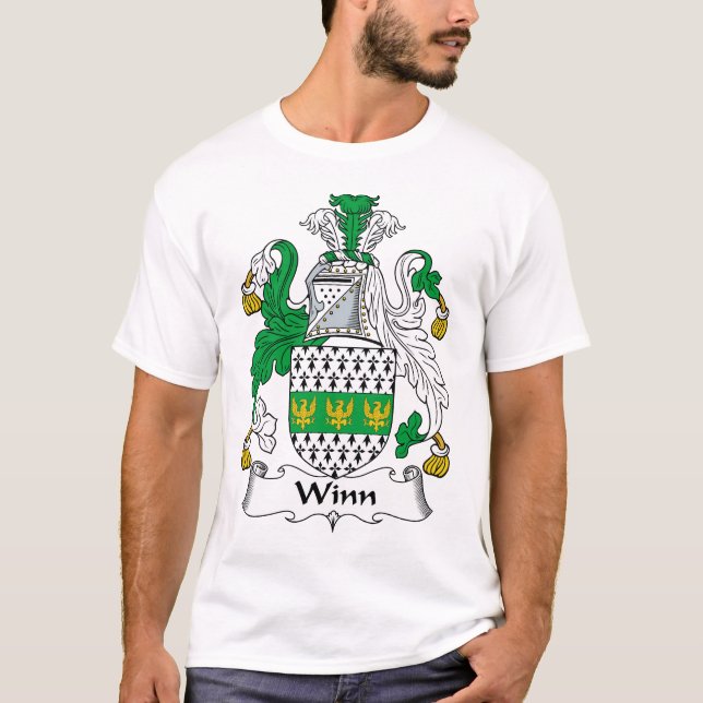 Winn familjvapensköld tee shirt (Framsida)