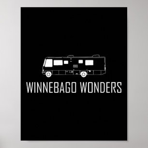 Winnebago Wonders Tröja Camper Tröja Rolig Rv Tröj Poster