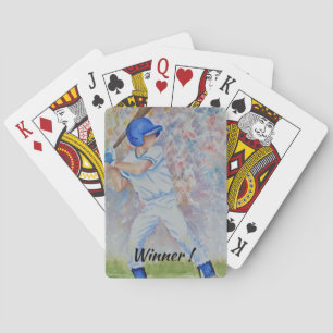 Winner BASEBALL BATTER PLAYDS CARDS Casinokort