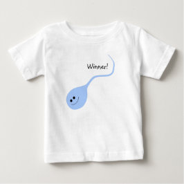 Winner Blue Funny Baby T-shirt