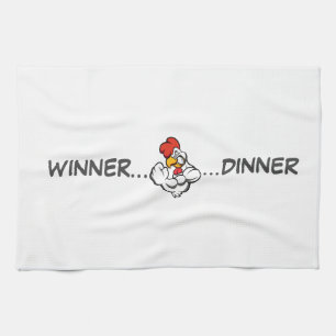 "Winner Dinner" Grill Towels Olympian Effort Kökshandduk