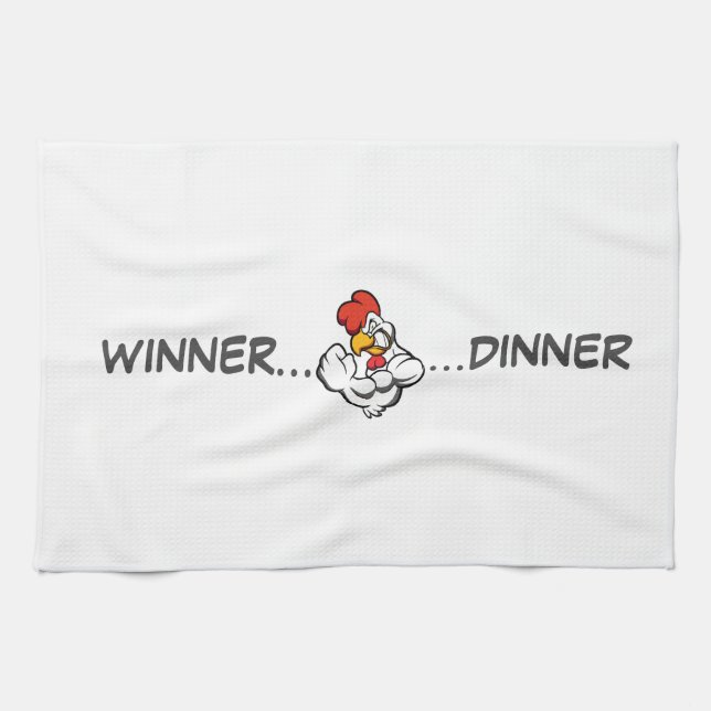 "Winner Dinner" Grill Towels Olympian Effort Kökshandduk (Horisontell)
