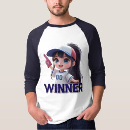 winner fan sports dall t shirt