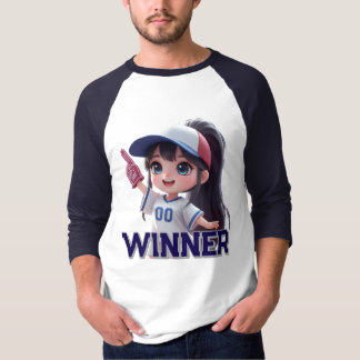 winner fan sports dall t shirt