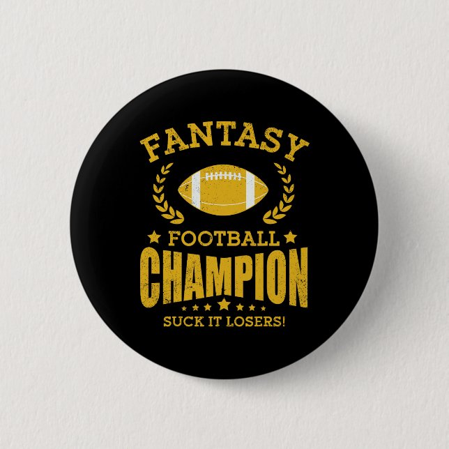 Winner Fantasy Football Champ Champion Draft Footb Knapp (Framsida)