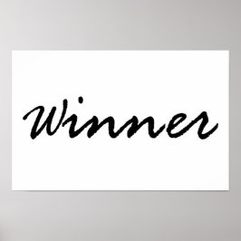 Winner Poster