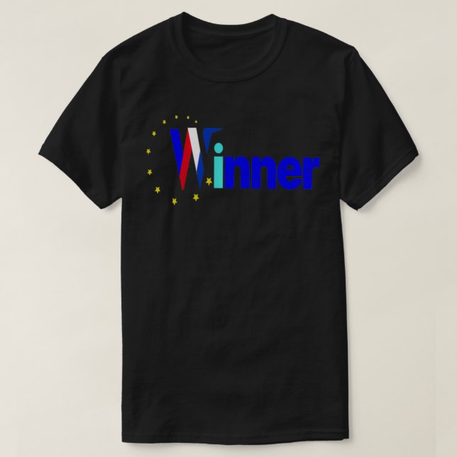 Winner Pullover T Shirt (Design framsida)