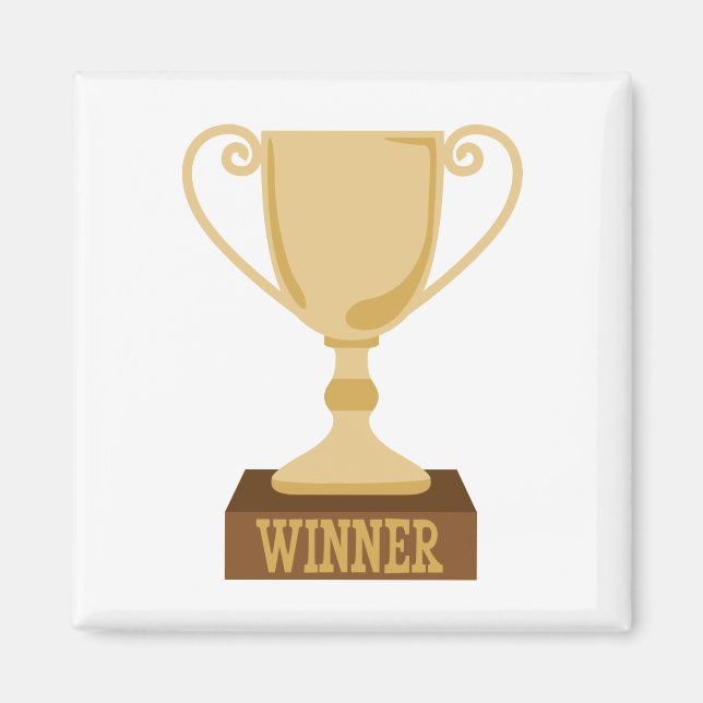 Winner Trophy Magnet (Framsidan)