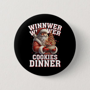 Winner Winner Cookies Dinner Santa Funny Trump Chr Knapp