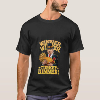 Winner Winner Turkey Dinn för damerna Humor T Shirt