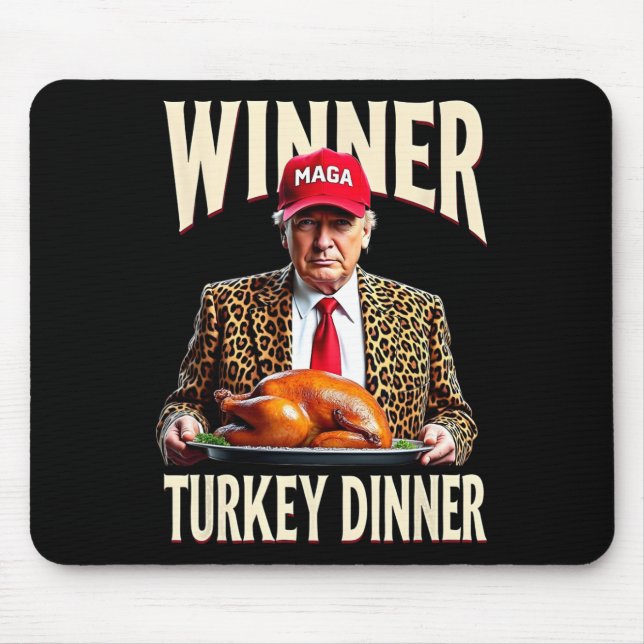 Winner Winner Turkey Dinner Funny Trump Musmatta (Framsidan)