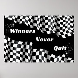 "WINNERS" - inspiration Väggkonst Poster