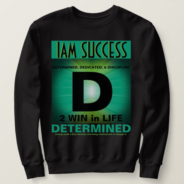 WINNERS MINDSET LÅNG ÄRMAD TRÖJA (Design framsida)