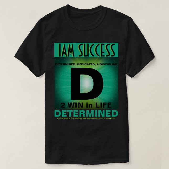 WINNERS MINDSET T SHIRT (Design framsida)
