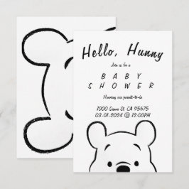 WINNIE BABY SHOWER INBJUDAN