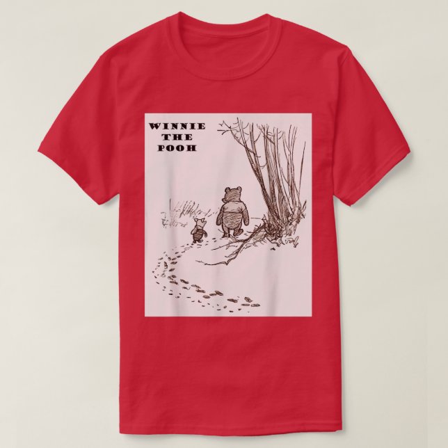 Winnie Bear och Gris 1926 T Shirt (Design framsida)