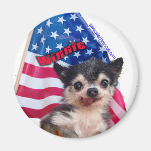Winnie (flaggamagnet) magnet