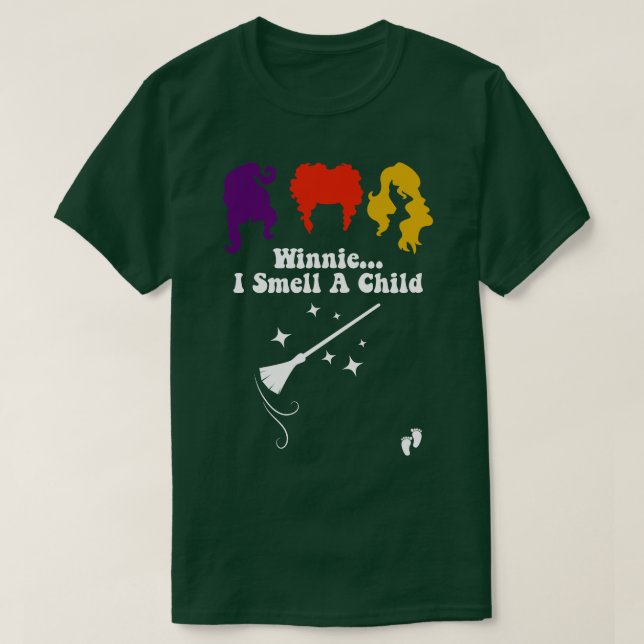 Winnie I Smell A Child 6 T Shirt (Design framsida)