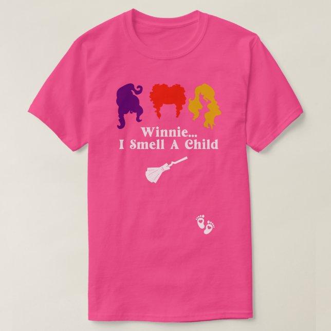 Winnie I Smell A Child 7 T Shirt (Design framsida)