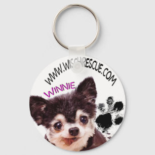 Winnie (tasstryck) Keychain Nyckelring