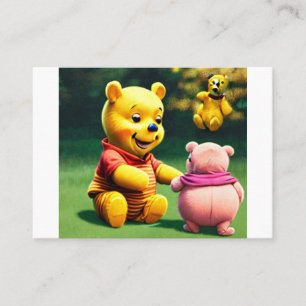 Winnie the Pooh 4. Visitkort