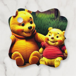 Winnie the Pooh 6. Gåvor Etiketter