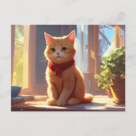 Winnie the Pooh Cat V6 vycard Vykort