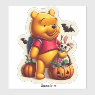 Winnie the Pooh halloween Klistermärken