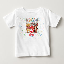 Winnie the Pooh | Happy Birthday T Shirt