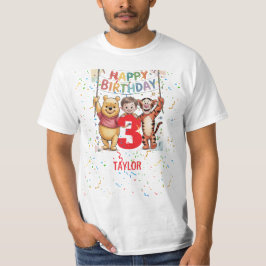 Winnie the Pooh | Happy Birthday T Shirt