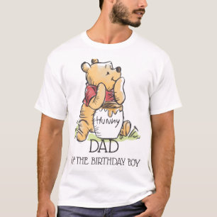 Winnie the Pooh Hunny Pappa Födelsedags T-Shirt
