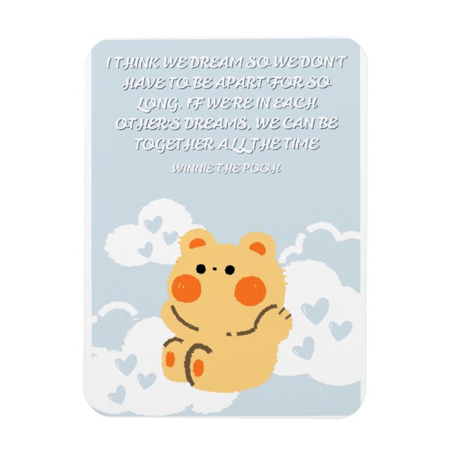 Winnie the Pooh Magnet (Vertikal)