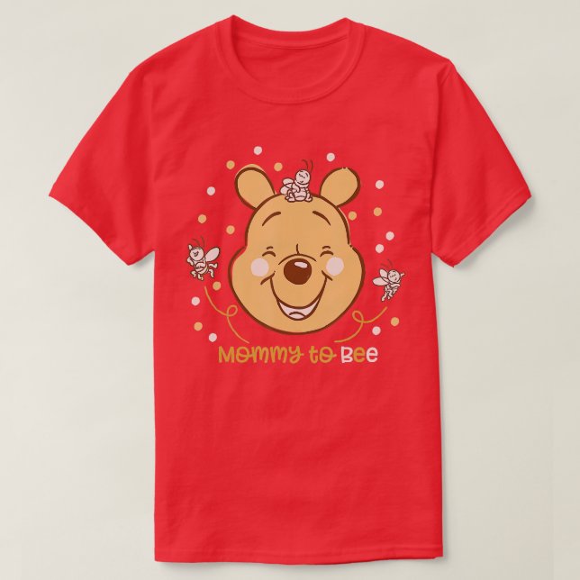 Winnie the Pooh Mamma to Bee T Shirt (Design framsida)