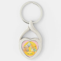 Winnie the Pooh Nyckelring - Personalisera med nam