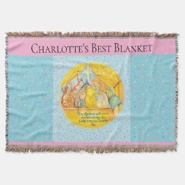 Winnie The Pooh Throw - Gift for Girl Filt