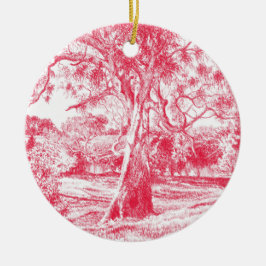 Winnie the Pooh Träd - Julgransprydnad Keramik