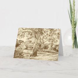 Winnie the Pooh Träd - Tack för ditt kort