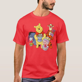 Winniehe Pooh Easter Characters retro T Shirt