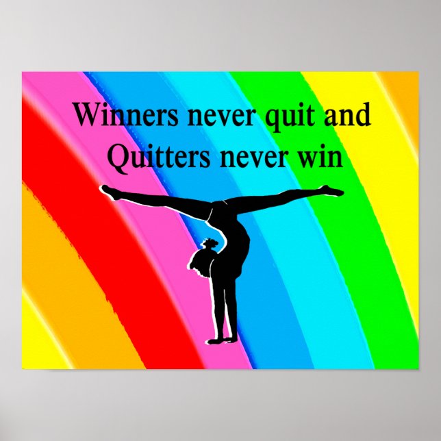 WINNING GYMNAST POSTER (Framsidan)