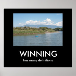 WINNING har många definitioner Poster