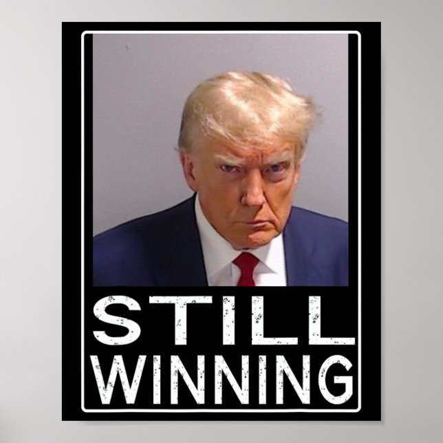 Winning - Lustigt Trump Mugg Shot - Trump Mugg Sho Poster (Framsidan)