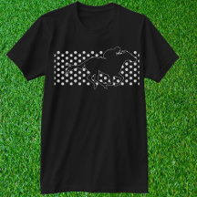 Winning Tävling Horse på Polka dots T-Shirt