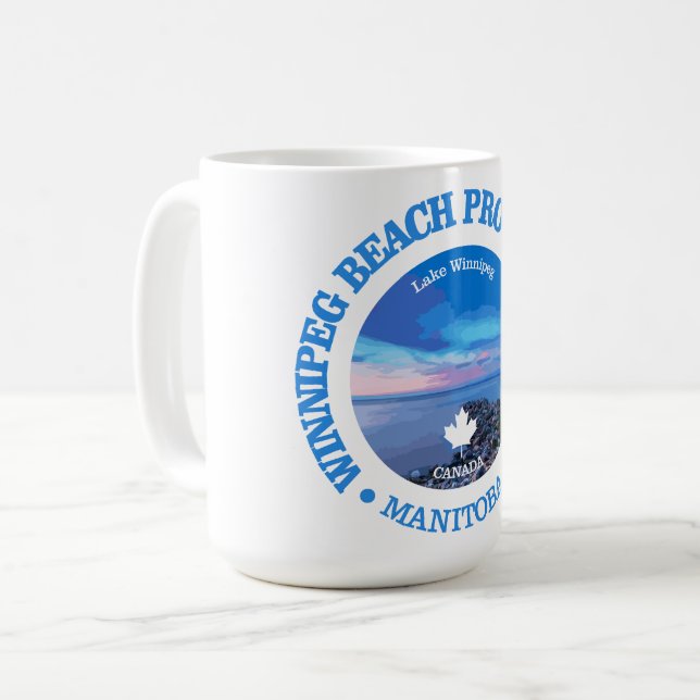 Winnipeg Beach PP Kaffemugg (Framsida vänster)
