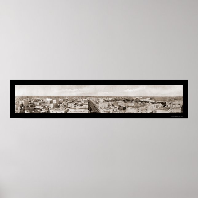 Winnipeg Canada Photo 1907 Poster (Framsidan)