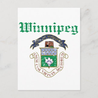 Winnipeg-design Vykort