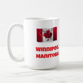 Winnipeg Glad Canada Day Kaffemugg